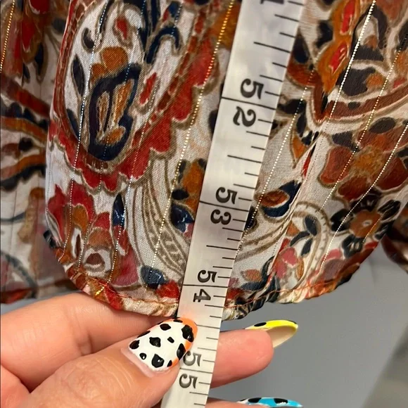 MSK Maxi Floral Long Sleeve - Picture 13 of 13